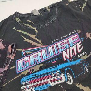 Gildan‎ T-Shirt, Black, 34th Annual Cruise Nite Kearney NE, 3XL